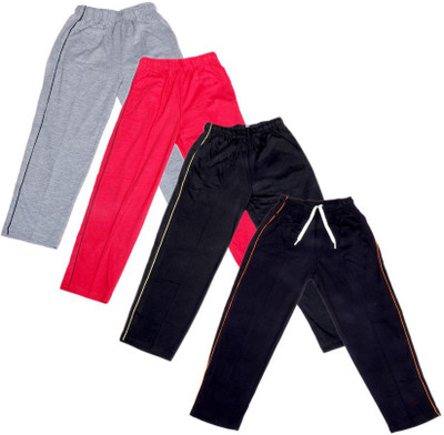 

IndiWeaves Track Pant For Boys & Girls(Red Pack of 4, Black;blue;grey;red;yellow