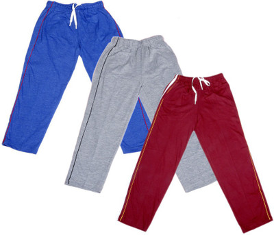 

IndiWeaves Track Pant For Boys & Girls(Grey Pack of 3, Blue;grey;maroon