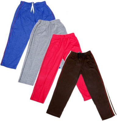 

IndiWeaves Track Pant For Boys & Girls(Grey Pack of 4, Blue;brown;grey;red