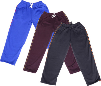 

IndiWeaves Track Pant For Boys & Girls(Multicolor Pack of 3, Black;blue;purple