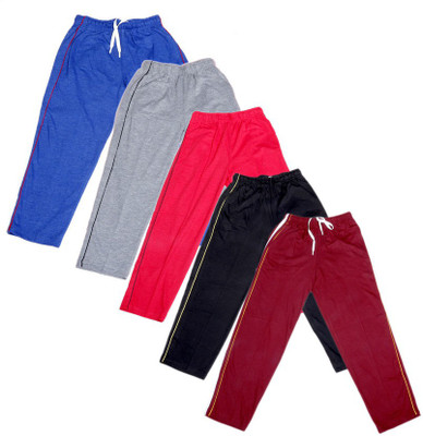 

IndiWeaves Track Pant For Boys & Girls(Grey Pack of 5, Black;blue;grey;maroon;red