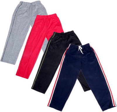

IndiWeaves Track Pant For Boys & Girls(Red Pack of 4, Black;blue;grey;red;white