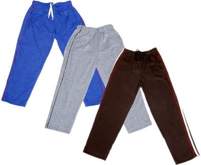 

IndiWeaves Track Pant For Boys & Girls(Grey Pack of 3, Blue;brown;grey