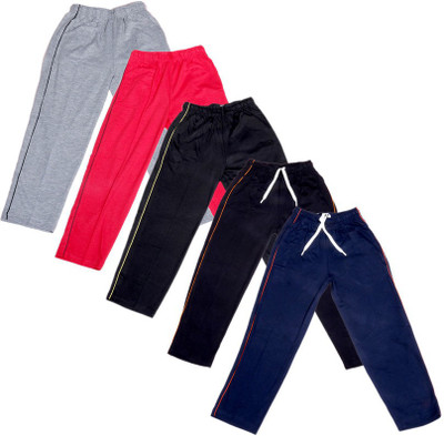 

IndiWeaves Track Pant For Boys & Girls(Red Pack of 5, Black;blue;grey;red;yellow
