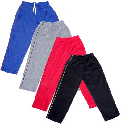 

IndiWeaves Track Pant For Boys & Girls(Grey Pack of 4, Black;blue;grey;red