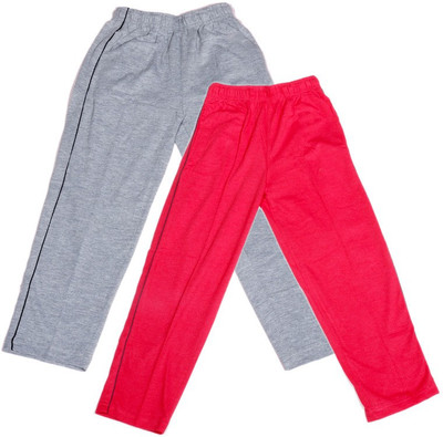

IndiWeaves Track Pant For Boys & Girls(Red Pack of 2, Grey;red