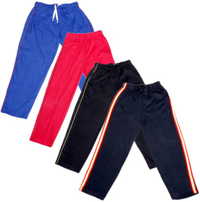 

IndiWeaves Track Pant For Boys & Girls(Red Pack of 4, Black;blue;red;white