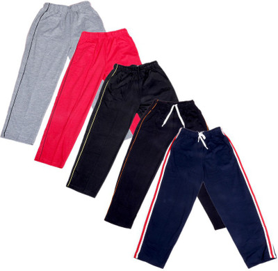 

IndiWeaves Track Pant For Boys & Girls(Red Pack of 5, Black;blue;grey;red;white;yellow