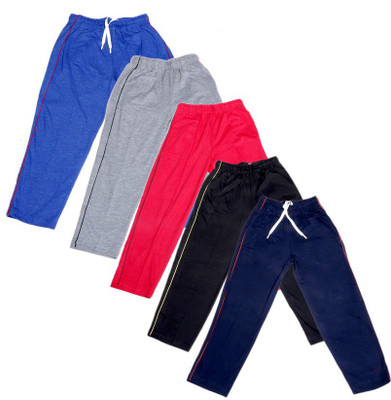 

IndiWeaves Track Pant For Boys & Girls(Grey Pack of 5, Black;blue;grey;red