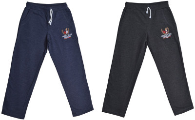 

Jack's Star Track Pant For Boys & Girls(Multicolor Pack of 2, Ligh grey & navi blue