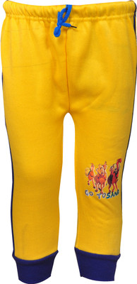 

Pari & Prince Track Pant For Boys & Girls(Yellow, Pack of 1