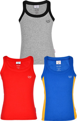 

Gkidz Vest For Boys Cotton(Multicolor, Pack of 3, Grey