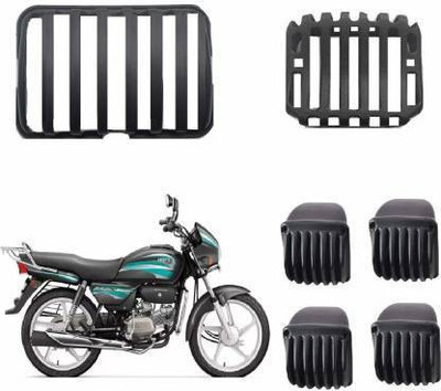 QZ DEVICE PZCOMBOSPLENDER6PCS00270 Bike Headlight Grill(Black)