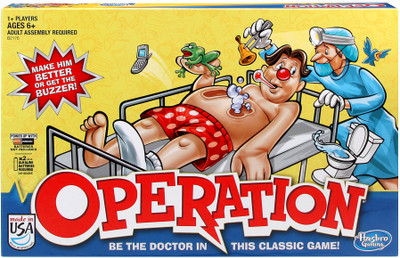 HASBRO GAMING Operation Game Educational Board Games