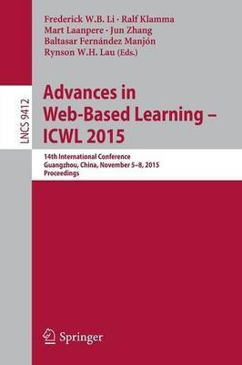 Advances in Web-Based Learning -- ICWL 2015(English, Paperback, unknown)