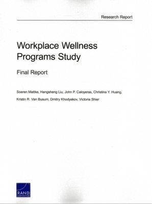 Workplace Wellness Programs Study  - Workplace Wellness Programs Study: Final Report
1st Edition with 166 Disc(English, Paperback, Mattke Soeren)