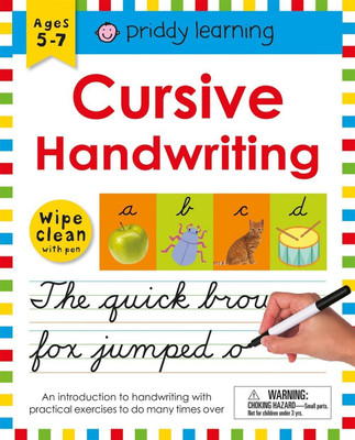 Wipe Clean Workbook: Cursive Handwriting(English, Spiral bound, Priddy Roger)