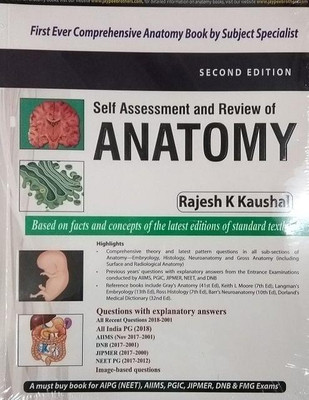 Self Assessment and Review of Anatomy(English, Paperback, Kaushal Rajesh K)