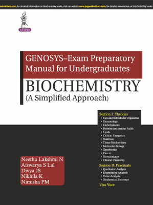GENOSYS-Exam Preparatory Manual for Undergraduates-Biochemistry(English, Paperback, Neethu Lakshmi N.)