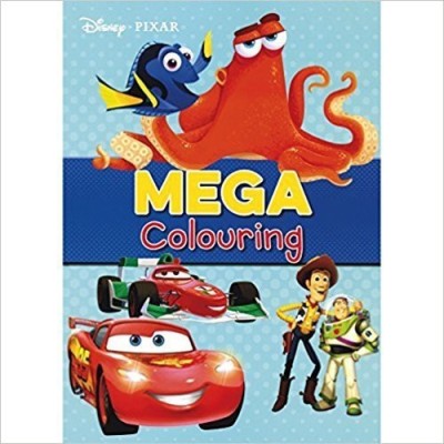 Disney Pixar Mega Colouring(English, Paperback, Parragon Books Ltd)