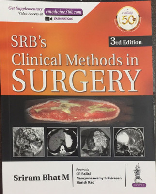 SRB's Clinical Methods in Surgery(English, Paperback, Bhat M Sriram)
