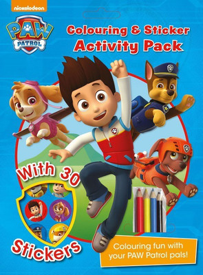 Nickelodeon PAW Patrol Colouring and Sticker Activity Pack  - Colouring Fun with your Paw Patrol Pals!(English, Mixed media product, Parragon Books Ltd)