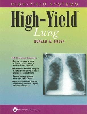High-yield Lung(English, Paperback, Dudek Ronald W.)