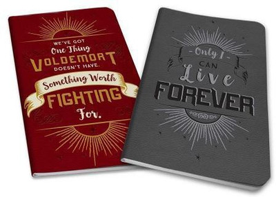 Harry Potter: Character Notebook Collection. Set of 2: Harry and Voldemort(English, Notebook / blank book, Insight Editions)