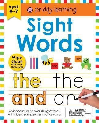 Wipe Clean Workbook: Sight Words (Enclosed Spiral Binding)(English, Spiral bound, Priddy Roger)