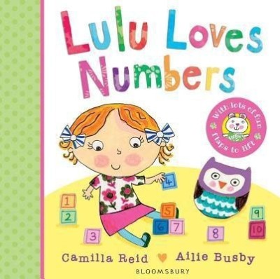 Lulu Loves Numbers(English, Board book, Reid Camilla)