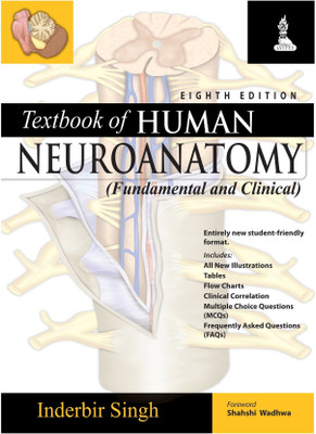 Textbook of Human Neuroanatomy (Fundamental and Clinical)  - Fundamental and Clinical(English, Paperback, Singh Inderbir)