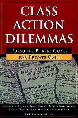 Class Action Dilemmas(English, Paperback, Hensler Deborah R.)