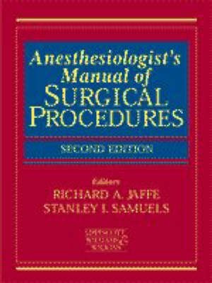 Anesthesiologist's Manual of Surgical Procedures(English, Hardcover, unknown)