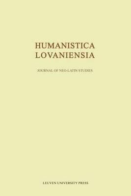 Humanistica Lovaniensia(English, Paperback, unknown)