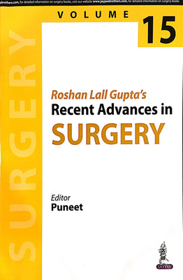 Roshan Lall Gupta's Recent Advances in Surgery, Volume 15(English, Paperback, unknown)