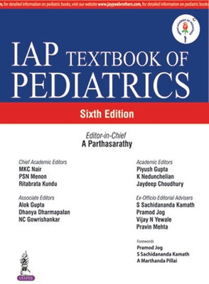 IAP Textbook of Pediatrics(English, Paperback, Parthasarathy A)