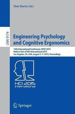 Engineering Psychology and Cognitive Ergonomics(English, Paperback, unknown)