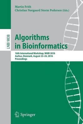 Algorithms in Bioinformatics(English, Paperback, unknown)