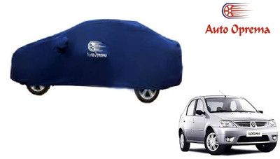 Auto Oprema Car Cover For Mahindra Logan (With Mirror Pockets)(Blue)