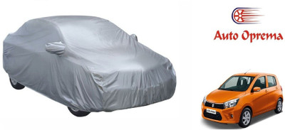 Auto Oprema Car Cover For Maruti Suzuki Celerio (With Mirror Pockets)(Silver)
