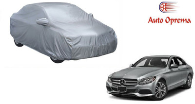Auto Oprema Car Cover For Mercedes Benz C-Class (With Mirror Pockets)(Silver)