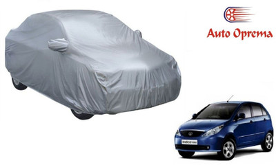 Auto Oprema Car Cover For Tata Indica Vista (With Mirror Pockets)(Silver)