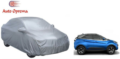 Auto Oprema Car Cover For Tata Nexon (With Mirror Pockets)(Silver)