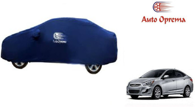 Auto Oprema Car Cover For Honda Accent (With Mirror Pockets)(Blue)