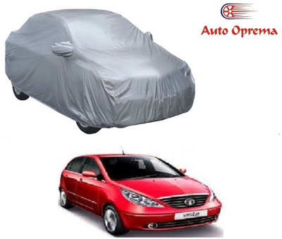 Auto Oprema Car Cover For Tata Vista Tech (With Mirror Pockets)(Silver)