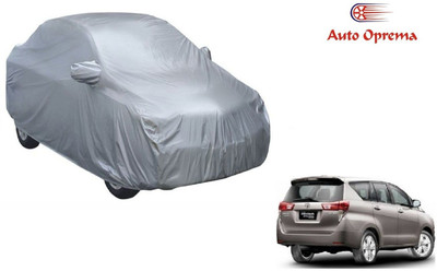 Auto Oprema Car Cover For Toyota Innova Crysta (With Mirror Pockets)(Silver)