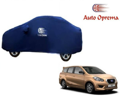 Auto Oprema Car Cover For Datsun Go+ (With Mirror Pockets)(Blue)