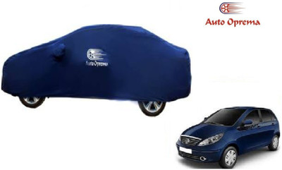 Auto Oprema Car Cover For Tata Vista (With Mirror Pockets)(Blue)