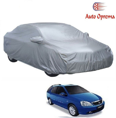Auto Oprema Car Cover For Tata Indigo Marina (With Mirror Pockets)(Silver)