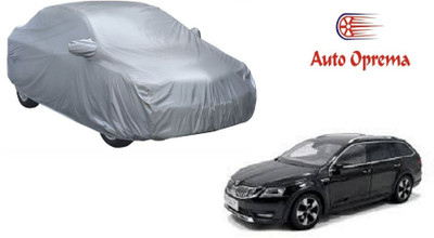 Auto Oprema Car Cover For Skoda Octavia Combi (With Mirror Pockets)(Silver)